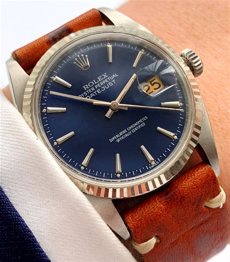 rolex blue dial forums|rolex vintage blue dial.